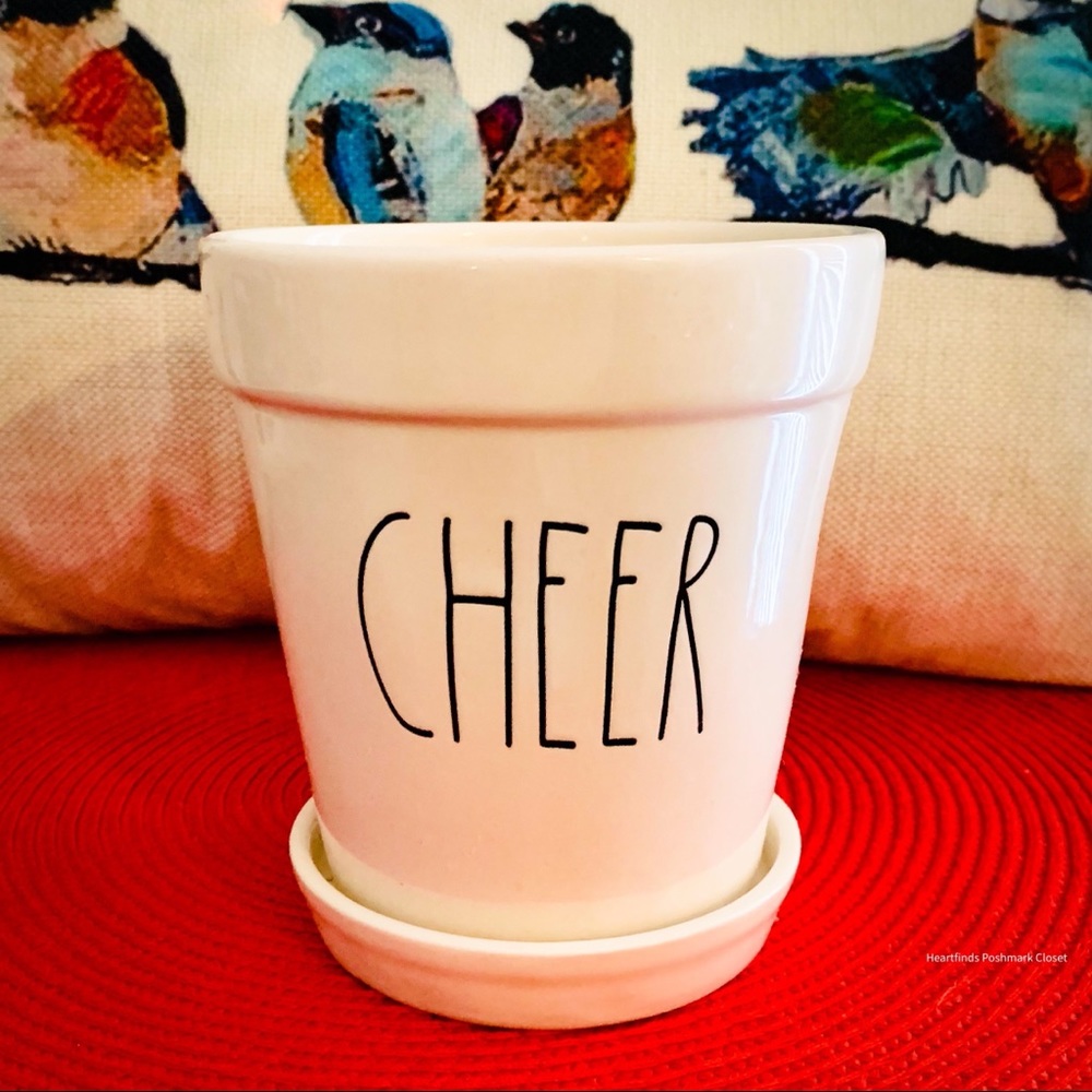 Rae Dunn Planter-CHEER
